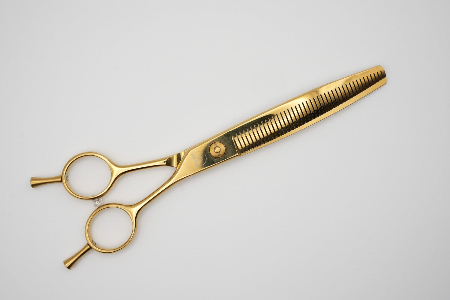 Pewtner Gold Luxe Flip Fluffers - Gold Dog Grooming Scissors