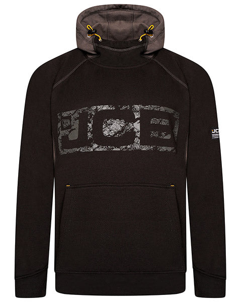 Jcb Workwear Jcb Workwear Horton Hoodie - Black Grey - Customisable Sweatshirts