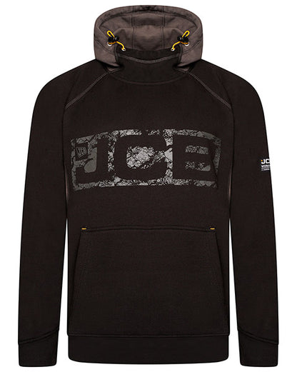 Jcb Workwear Jcb Workwear Horton Hoodie - Black Grey - Customisable Sweatshirts