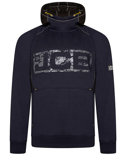 Jcb Workwear Jcb Workwear Horton Hoodie - Navy Black - Customisable Sweatshirts
