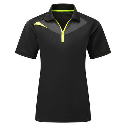 Portwest Dx4 WomenS Polo Shirt SS DX409 - Black - Customisable Polos