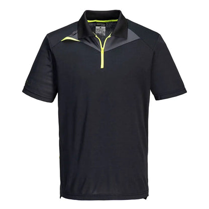 Dx4 Polo Shirt S/S Dx410 - Black - Customisable Polo Shirts