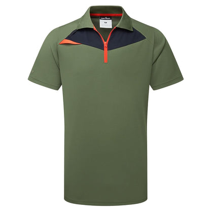 Portwest Dx4 Polo Shirt SS DX410 - Moss Green - Customisable Polos
