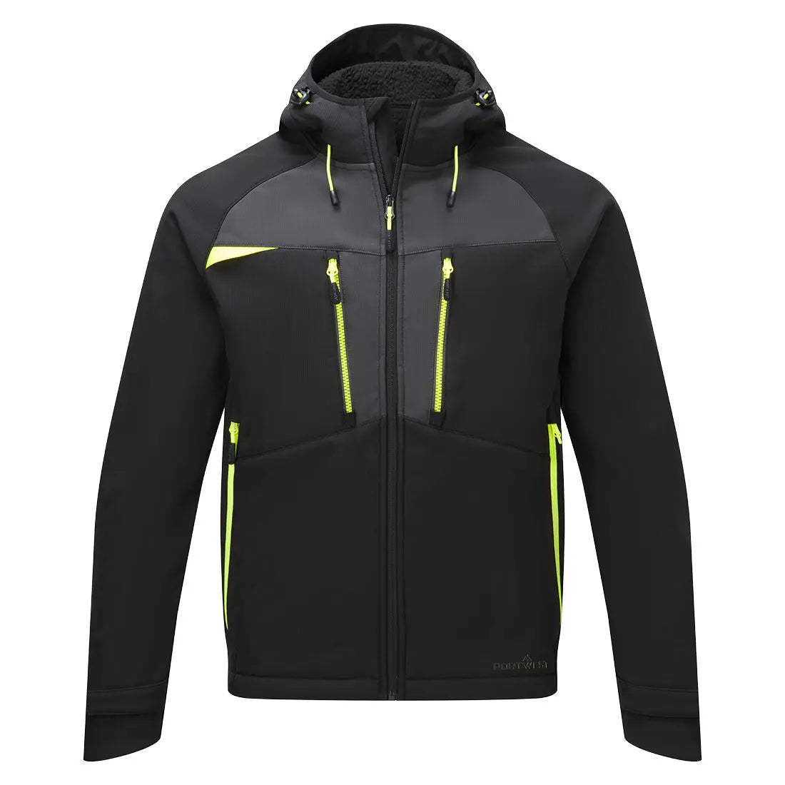 Dx4 Winter Softshell (3 L) Dx431 - Black - Customisable Softshell Jackets
