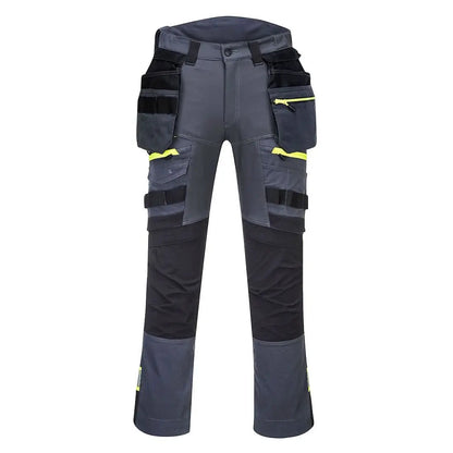 Dx4 Detachable Holster Pocket Trousers Dx440 - Metal Grey - Customisable Holster Trousers