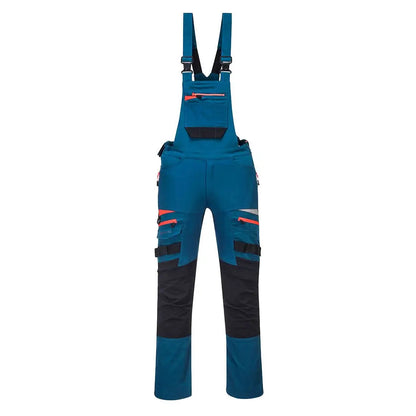 Dx4 Work Bib And Brace Dx441 - Metro Blue - Customisable Bib &amp; Braces