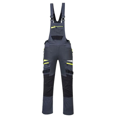 Dx4 Work Bib And Brace Dx441 - Metal Grey - Customisable Bib &amp; Braces