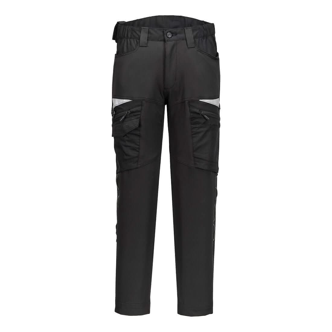 Portwest Dx4 Service Trousers DX443 - Black - Customisable Trousers