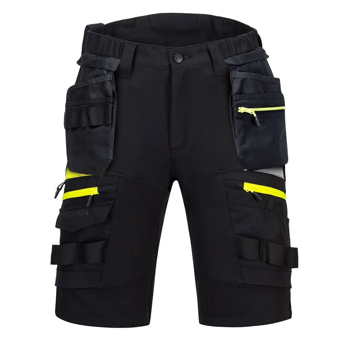 Dx4 Detachable Holster Pocket Shorts Dx444 - Black - Customisable Shorts