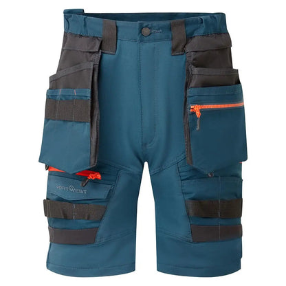 Dx4 Detachable Holster Pocket Shorts Dx444 - Metro Blue - Customisable Shorts