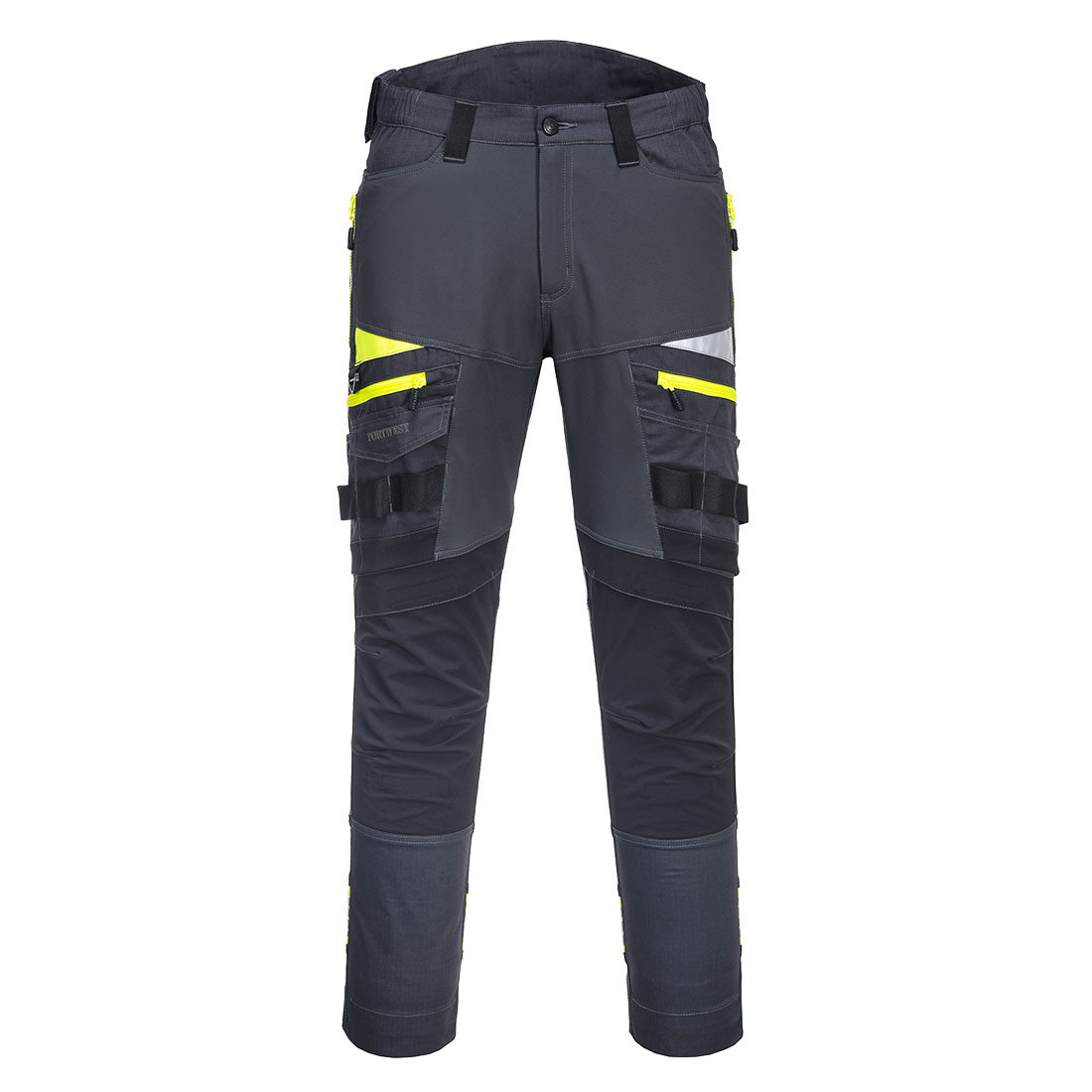 Portwest DX4 Work Trousers dx449 - Metal Grey - Customisable Trousers