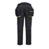 Portwest Dx4 Softshell Trousers 3L DX450 - Black - Customisable Trousers