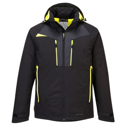 Portwest Dx4 Winter Jacket DX460 - Black - Customisable Jacket