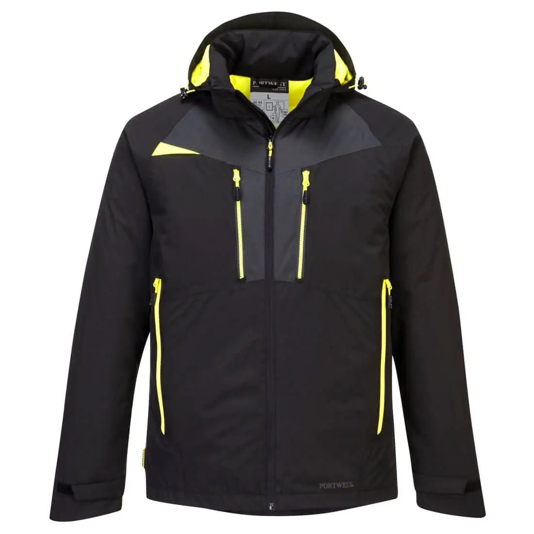 Dx4 Winter Jacket Dx460 - Black - Customisable Insulated Jackets