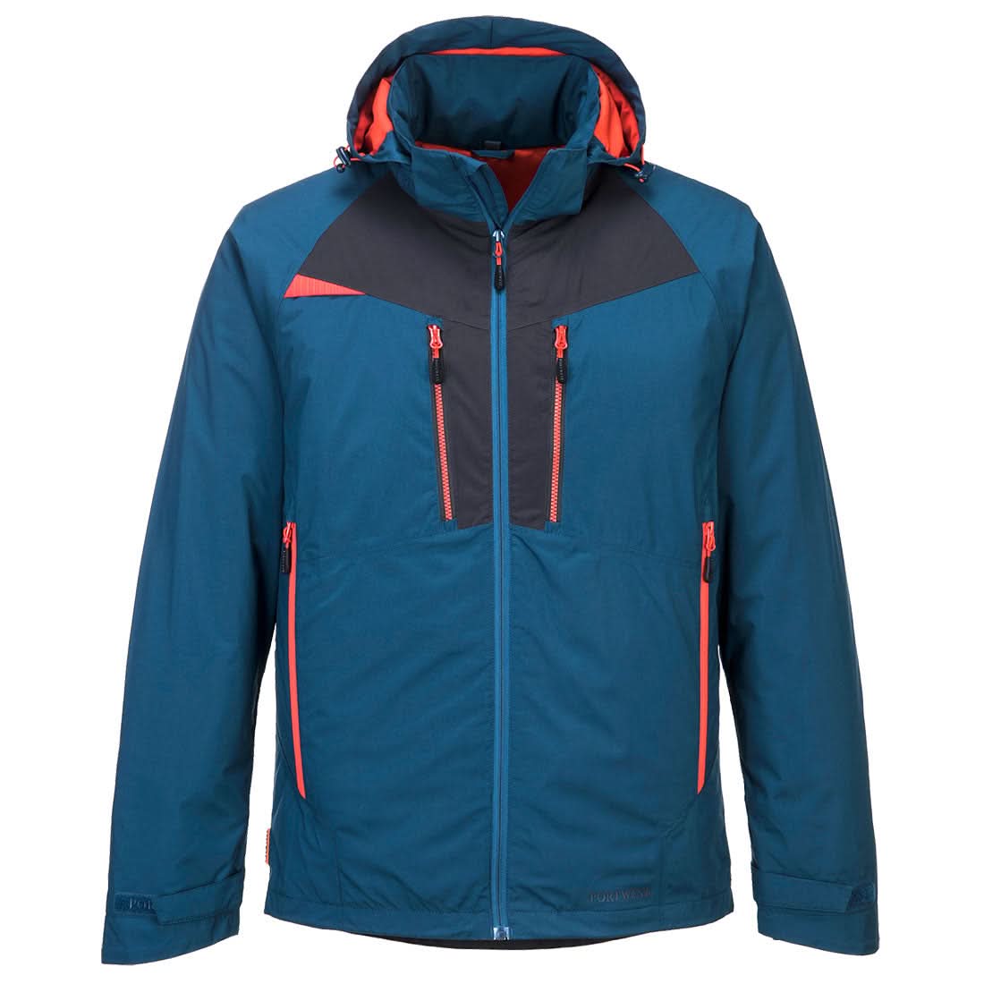 Portwest Dx4 Winter Jacket DX460 - Metro Blue - Customisable Jacket