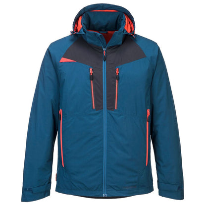 Portwest Dx4 Winter Jacket DX460 - Metro Blue - Customisable Jacket