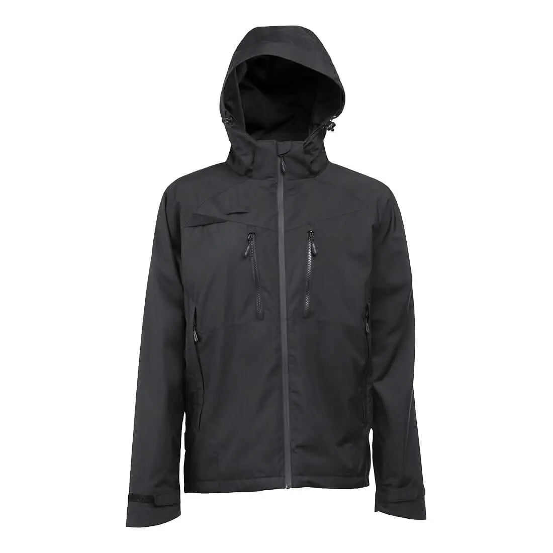 Dx4 Rain Jacket Dx463 - All Black - Customisable Rain Jackets