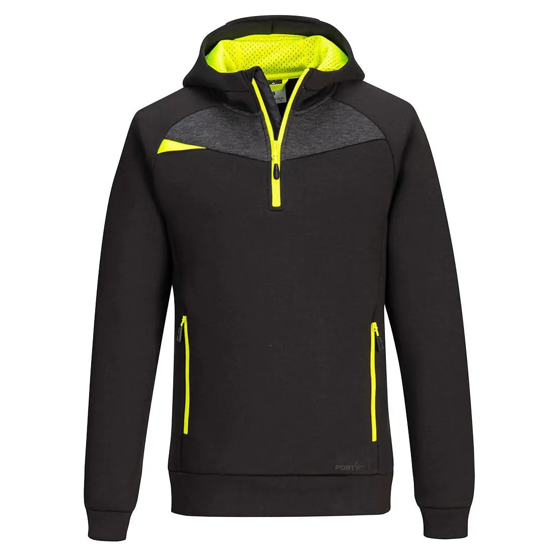 Dx4 1/4 Zip Hoodie Dx467 - Black - Customisable Hoodies