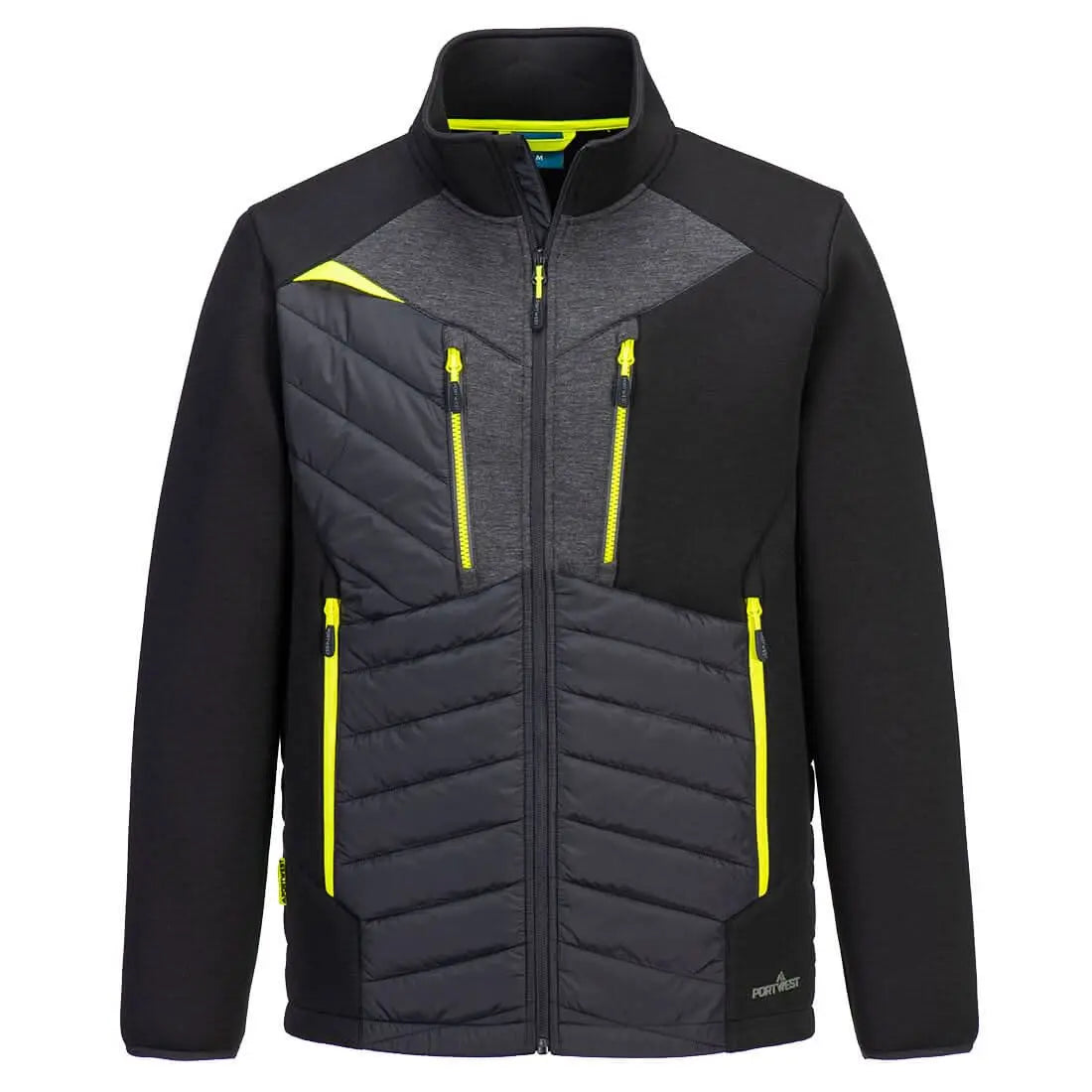 Dx4 Hybrid Baffle Jacket Dx471 - Black XXXL - Customisable Baffle Jackets