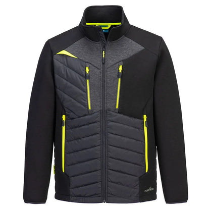 Dx4 Hybrid Baffle Jacket Dx471 - Black XXXL - Customisable Baffle Jackets