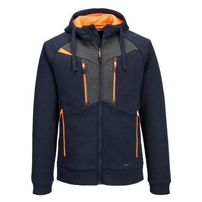 Dx4 Zipped Hoodie Dx472 - Dark Navy - Customisable Hoodies