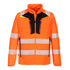 Portwest Dx4 Hi Vis Hybrid Baffle Jacket DX473 - Orange Black - Customisable Jackets