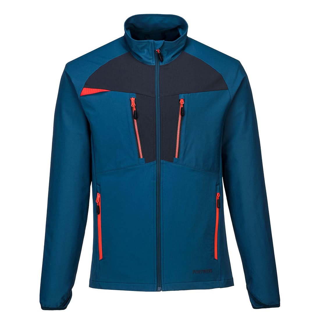 Portwest Dx4 Zip Lightweight Mid Layer DX480 - Metro Blue - Customisable Hi-Vis Jackets
