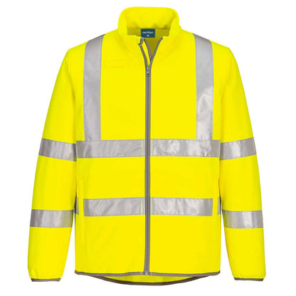 Portwest Eco Hi Vis Softshell 2L EC24 - Yellow - Customisable Hi-Vis Jackets
