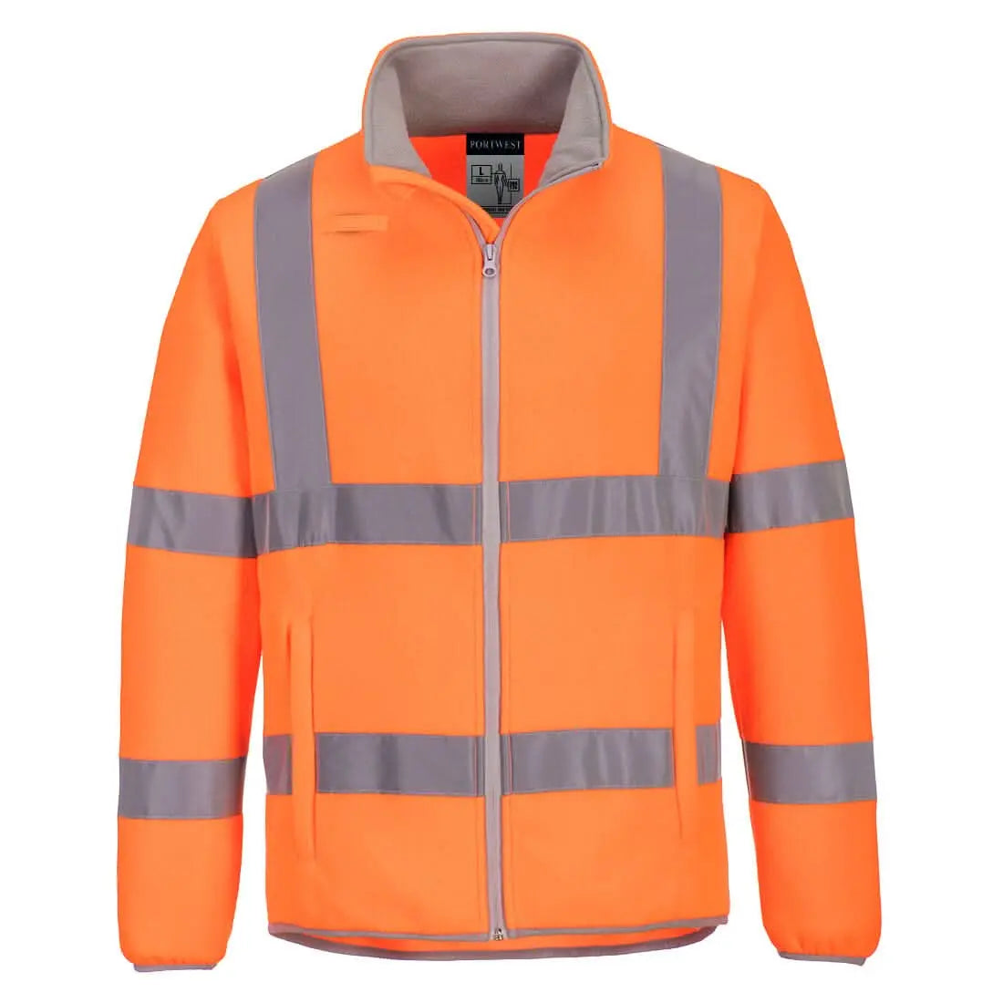 Eco Hi Vis Fleece Ec70 - Orange - Customisable Fleeces
