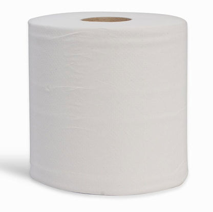 Essentials Esfina Essentials Embossed Centerfeed Ply M - White 150M - Customisable Towels
