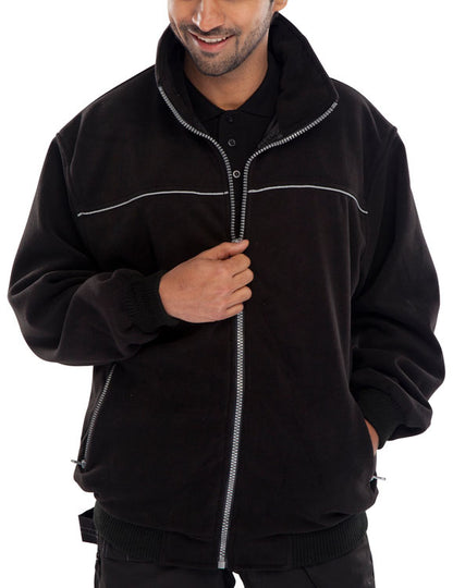 Beeswift Endeavour Fleece - Black - Customisable Fleeces