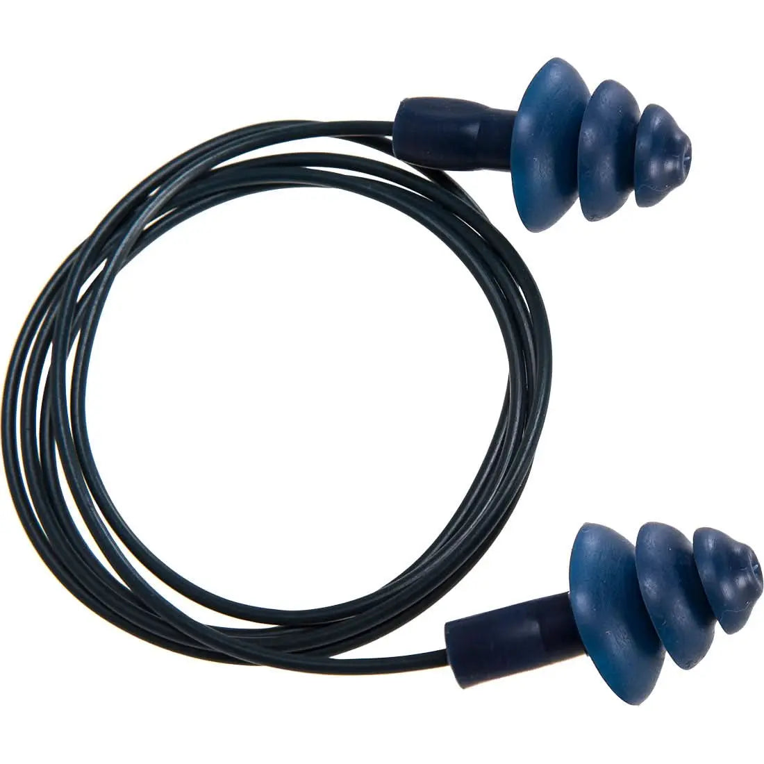 Detectable Tpr Corded Ear Plugs (50 Pairs) Ep07 - Blue - Customisable Ear Plugs