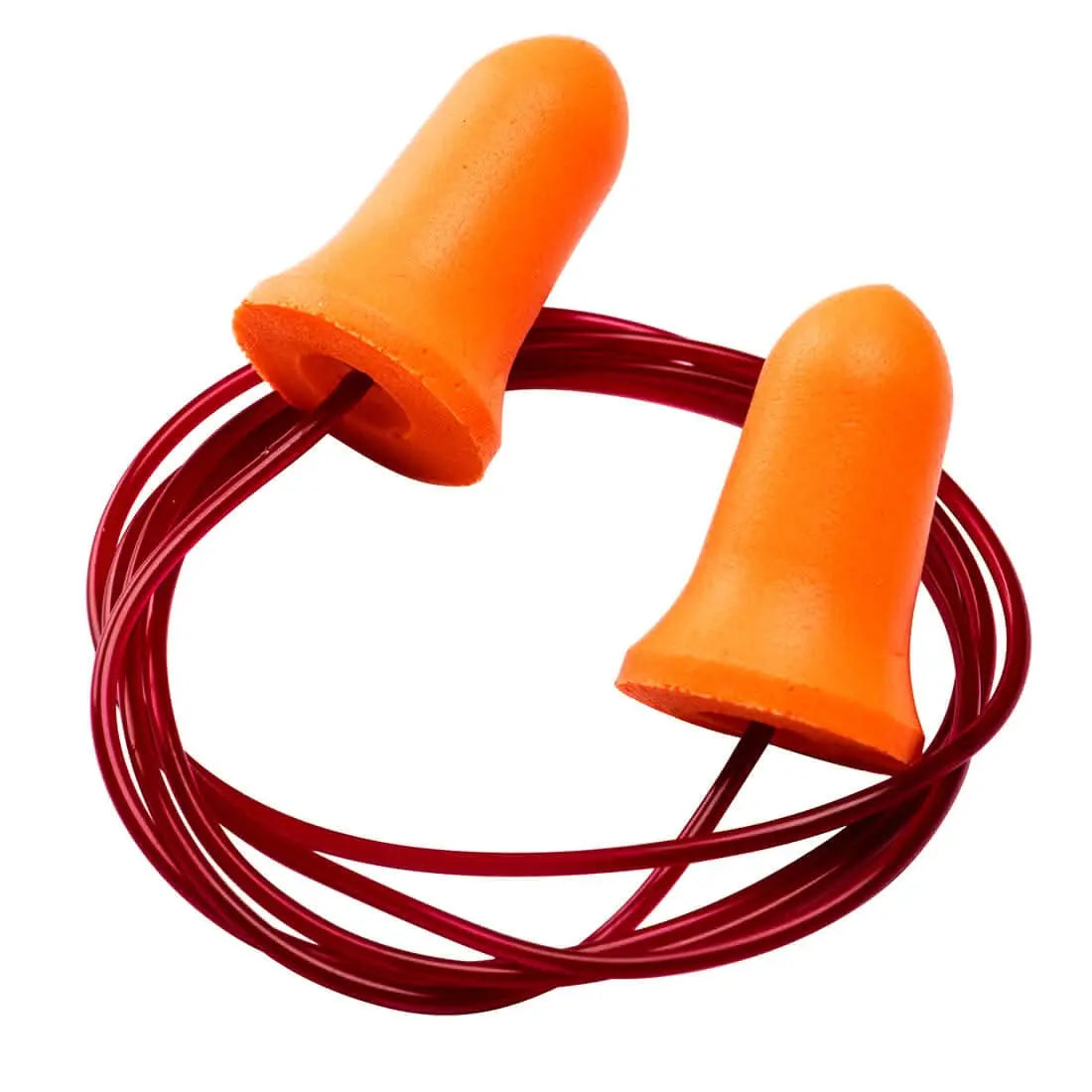 Bell Comfort Pu Foam Ear Plugs Corded (200 Pairs) Ep09 - Orange - Customisable Ear Plugs