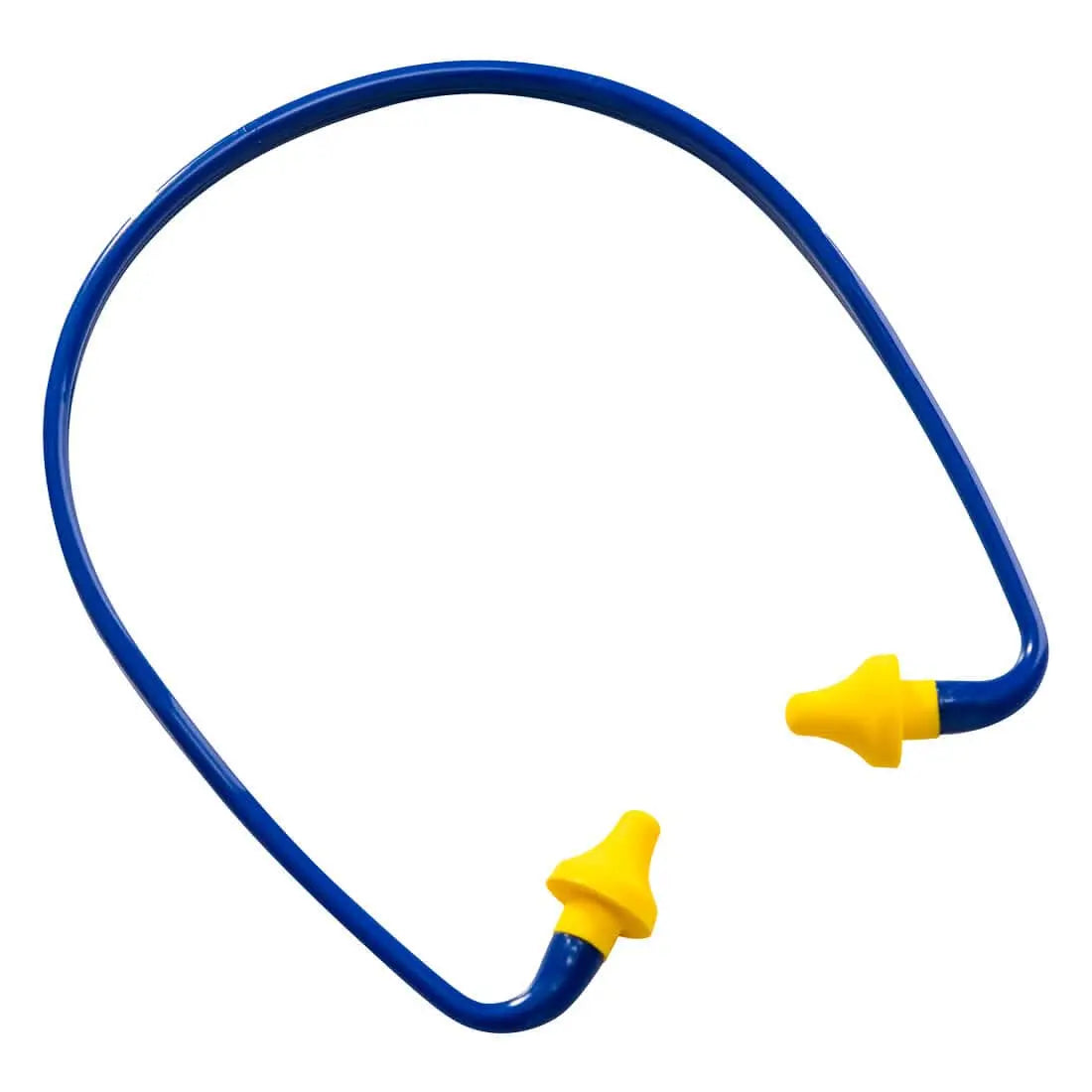 Banded Tapered Ear Plugs - Yellow - Customisable Ear Plugs