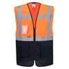 Orange/Navy