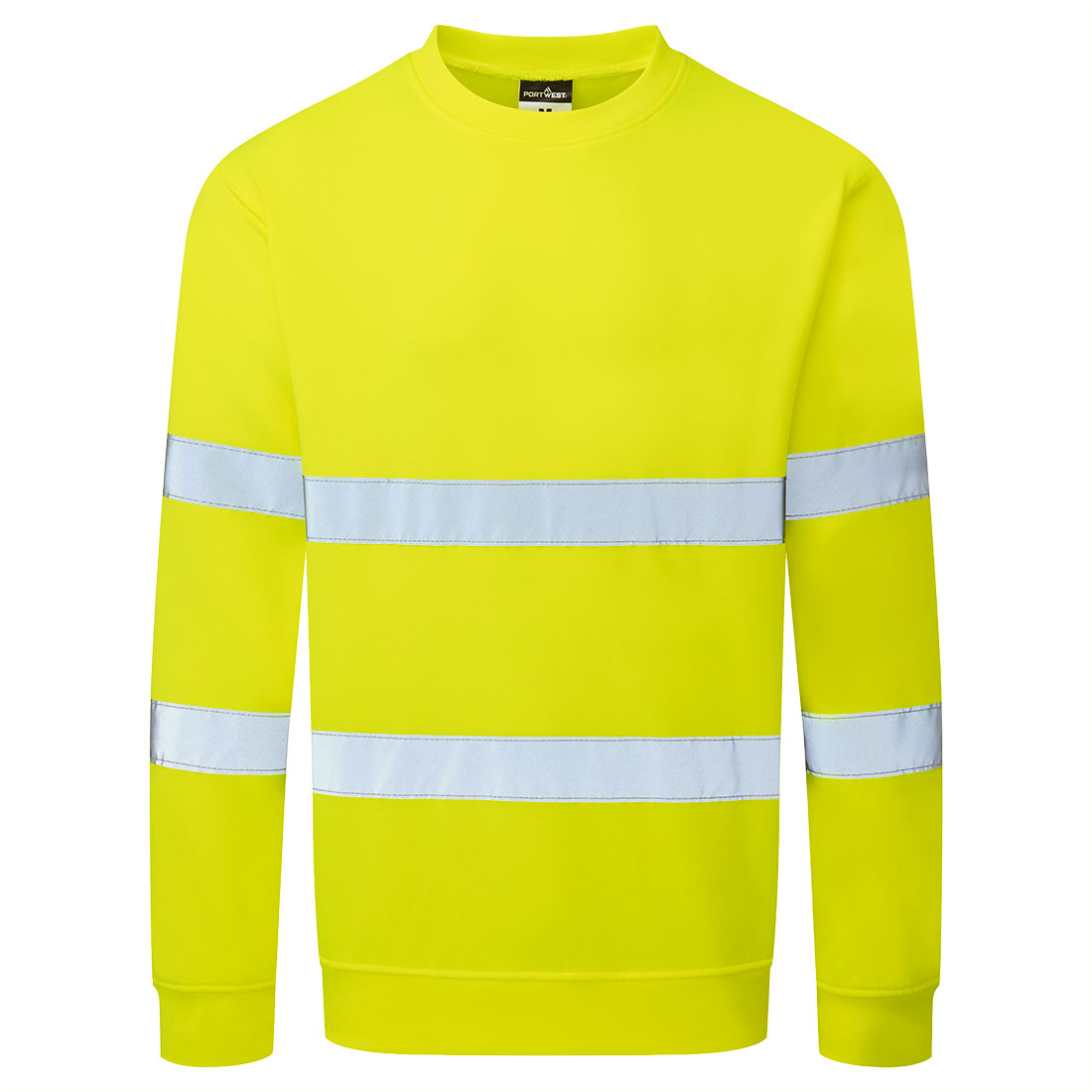 Es1 Essential Hi Vis Sweatshirt Es303 - Yellow - Customisable Sweatshirts