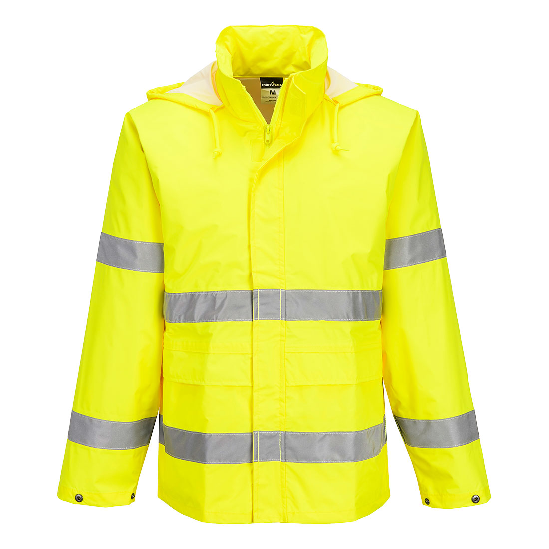 Es1 Essential Hi Vis Rain Jacket Es440 - Yellow - Customisable Rain Jackets