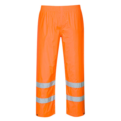 Es1 Essential Hi Vis Rain Trouser Es441 - Orange - Customisable Rain Trousers