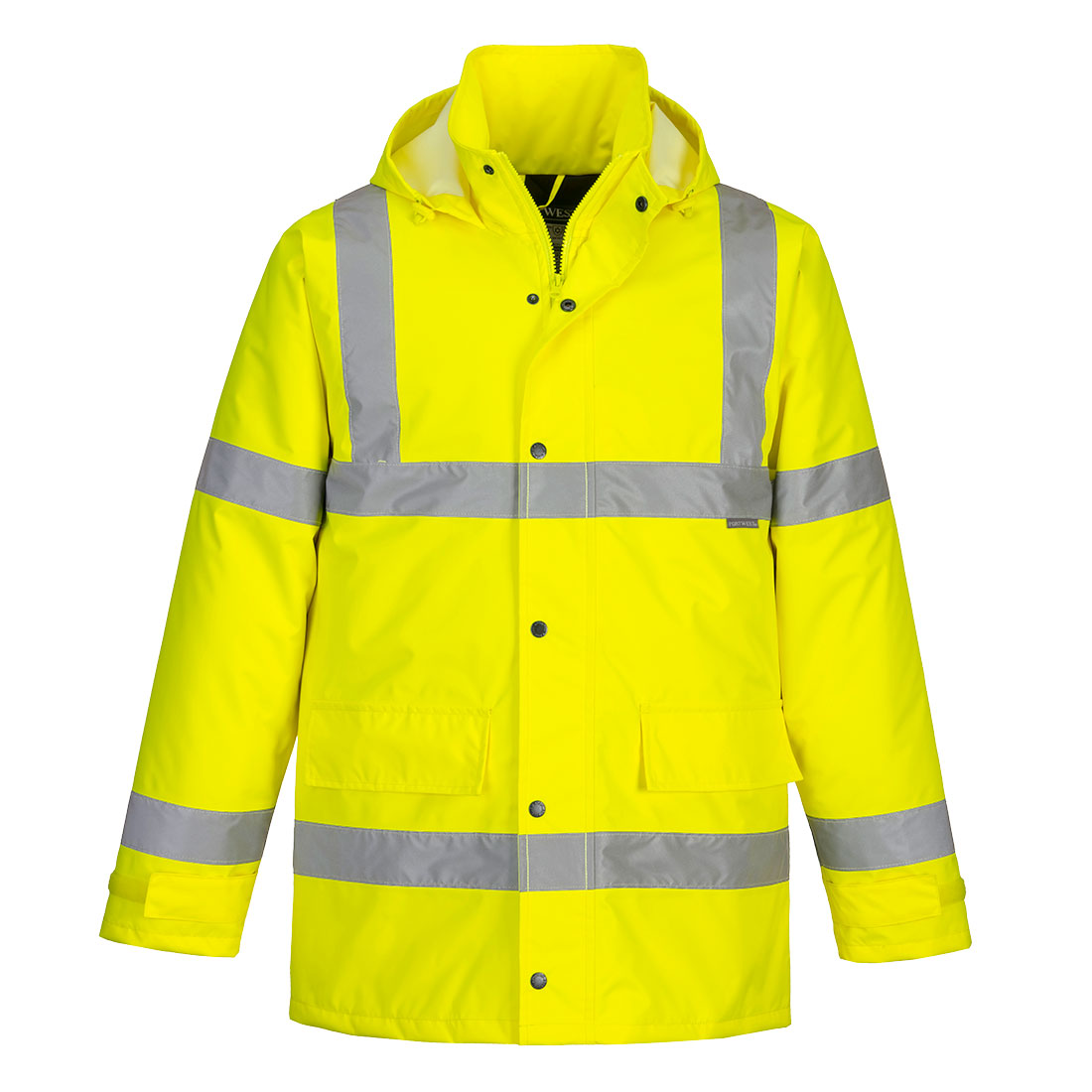 Essential Hi Vis Winter Traffic Jacket Es460 - Yellow - Customisable Jackets