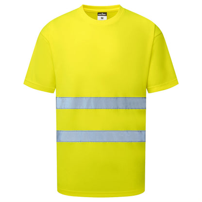Es1 Essential Hi Vis T Shirt S/S Es478 - Yellow - Customisable T-Shirt