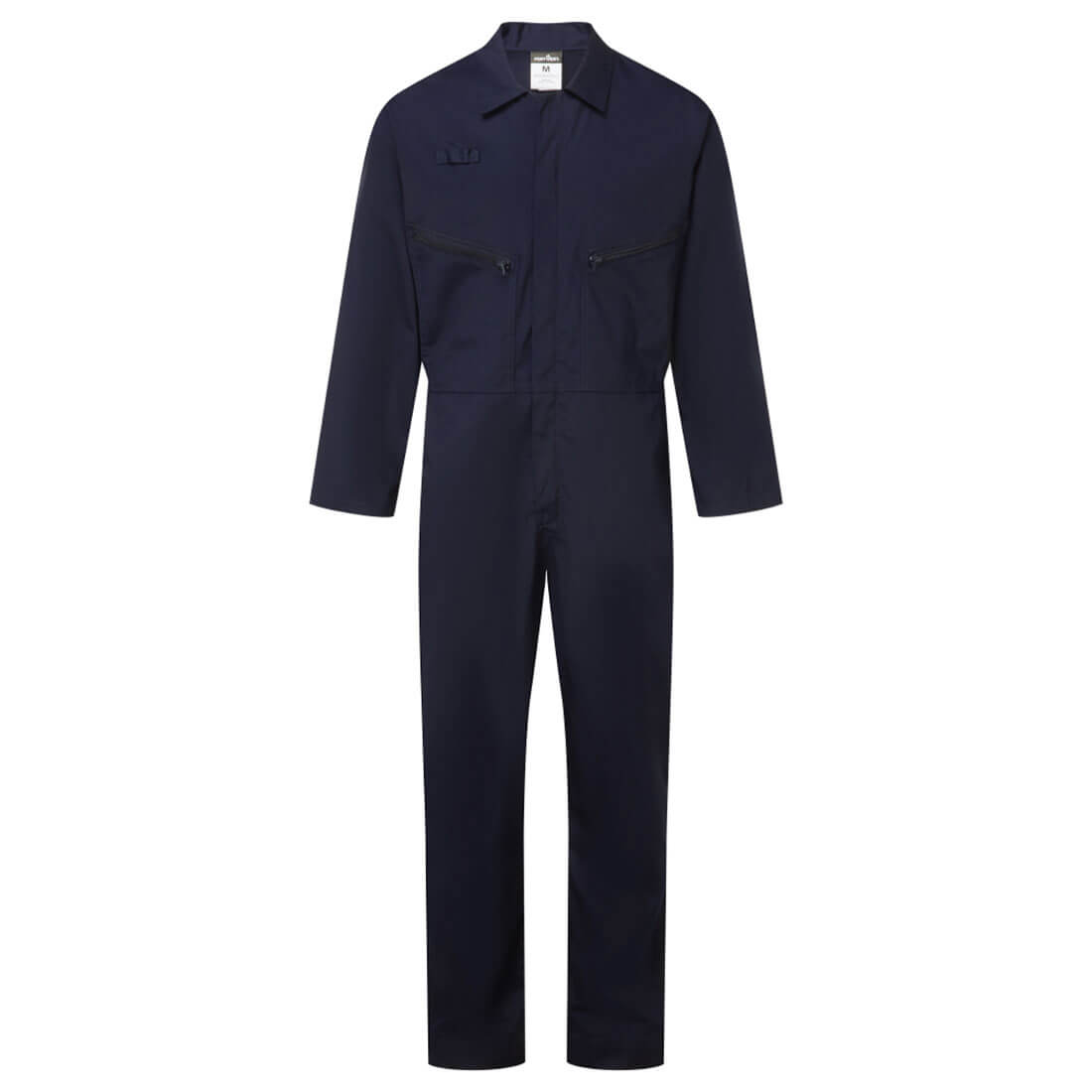 Es1 Essential Zip Boilersuit Es813 - Navy - Customisable Coveralls