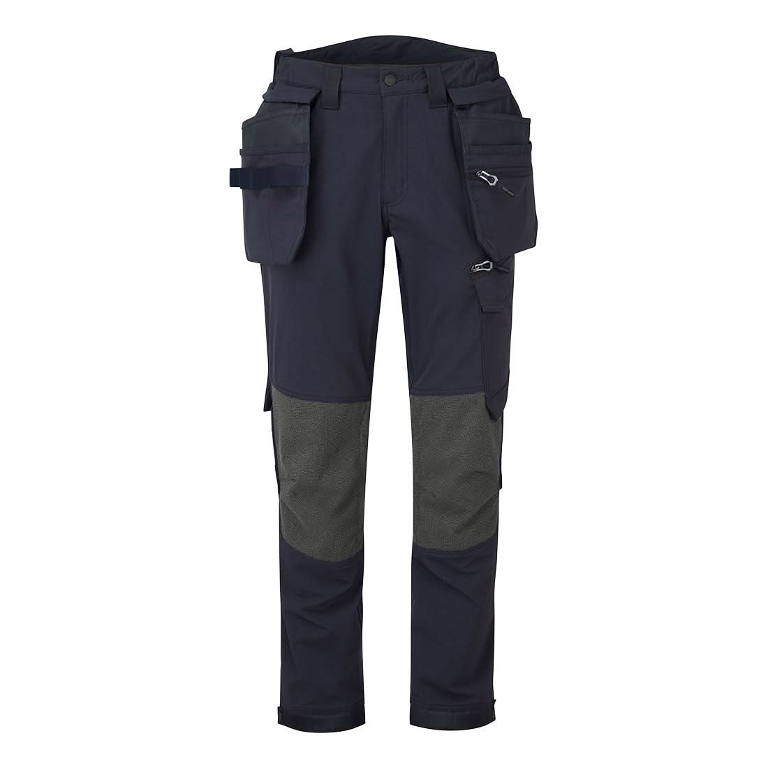 Portwest Ev4 Stretch Detachable Holster Trouser Navy EV440 - Navy - Customisable Trousers