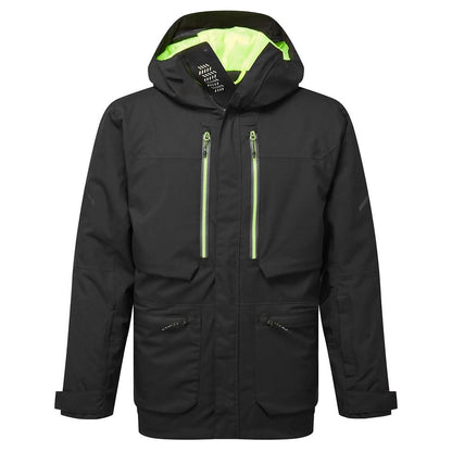 Portwest Ev4 Winter Parka Jacket EV461 - Black Tall - Customisable Jacket
