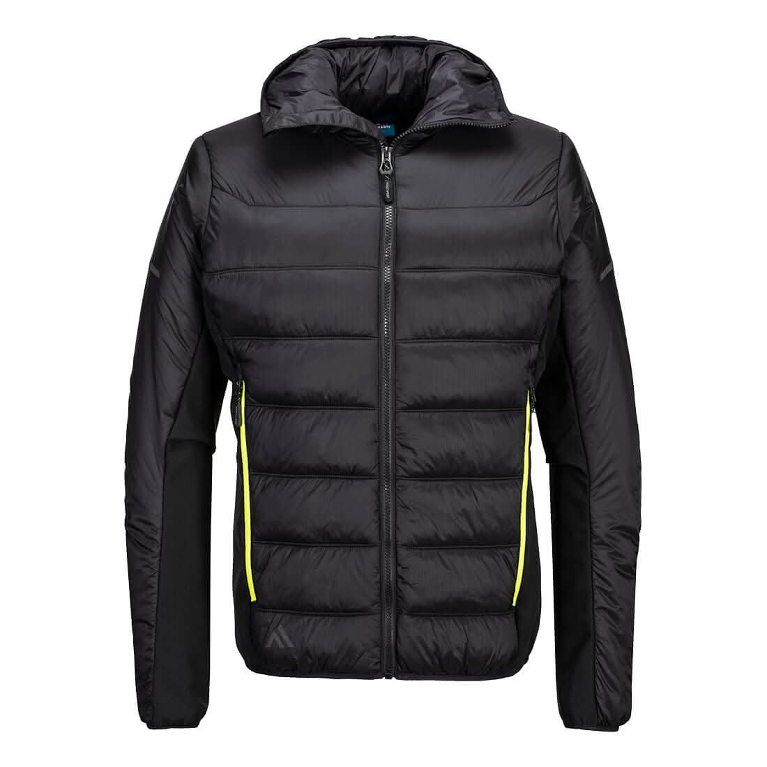 Portwest Ev4 Insulated Baffle Jacket EV471 - Black - Customisable Jacket