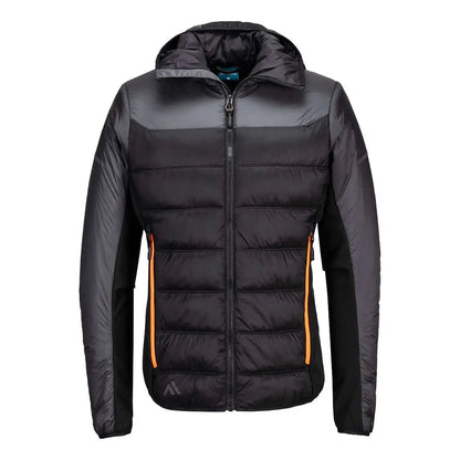 Ev4 Insulated Baffle Jacket Ev471 - Metal Grey - Customisable Baffle Jackets