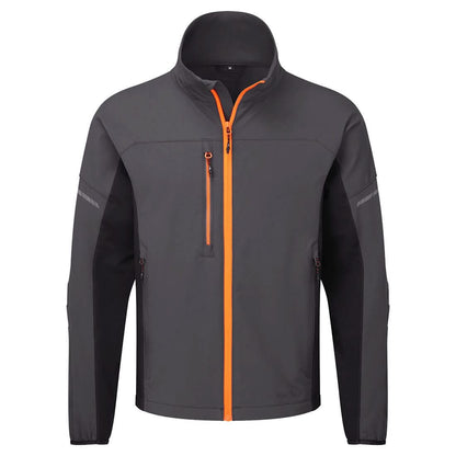 Portwest Ev4 Stretch Work Jacket EV475 - Metal Grey - Customisable Jacket