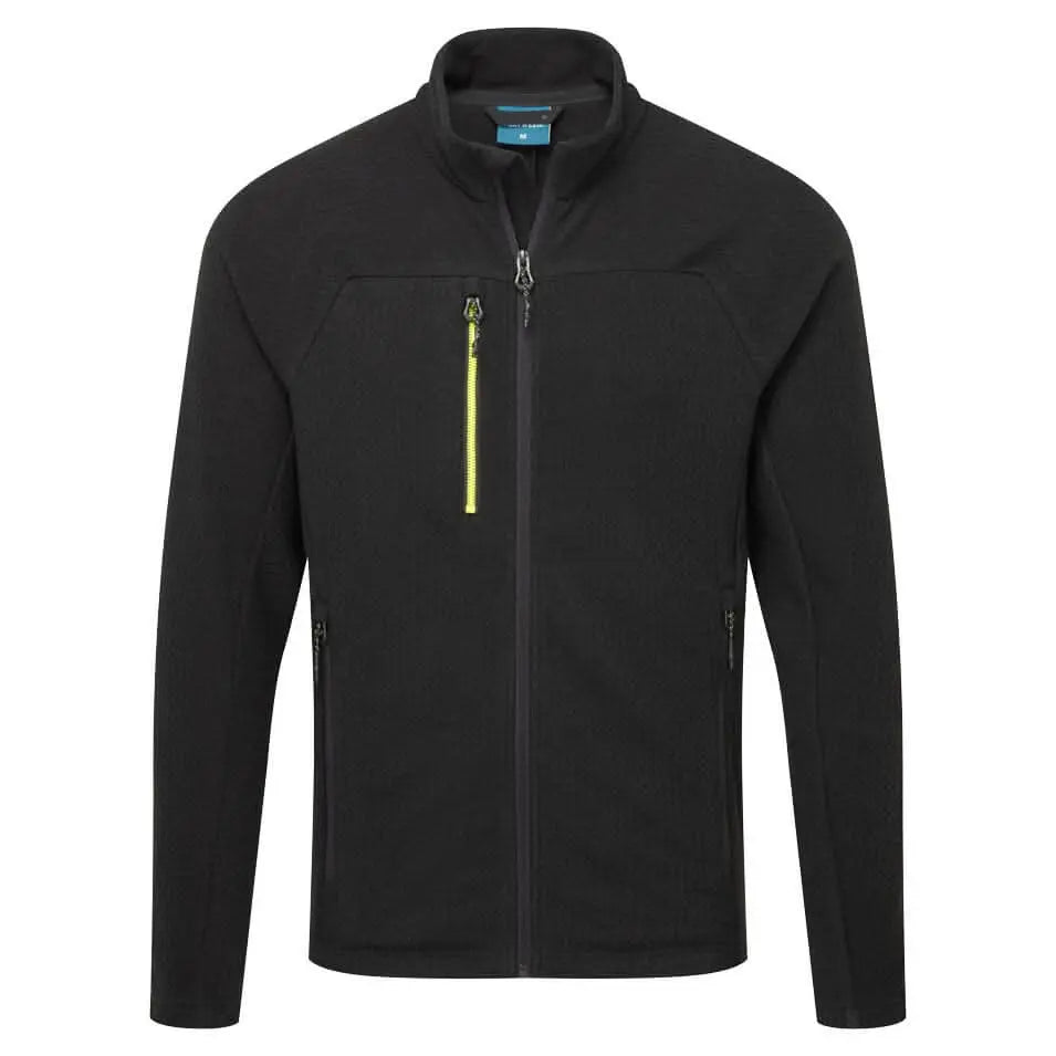 Ev4 Textured Fleece Ev480 - Black - Customisable Fleeces