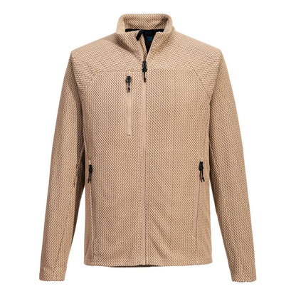 Ev4 Textured Fleece Ev480 - Khaki - Customisable Fleeces