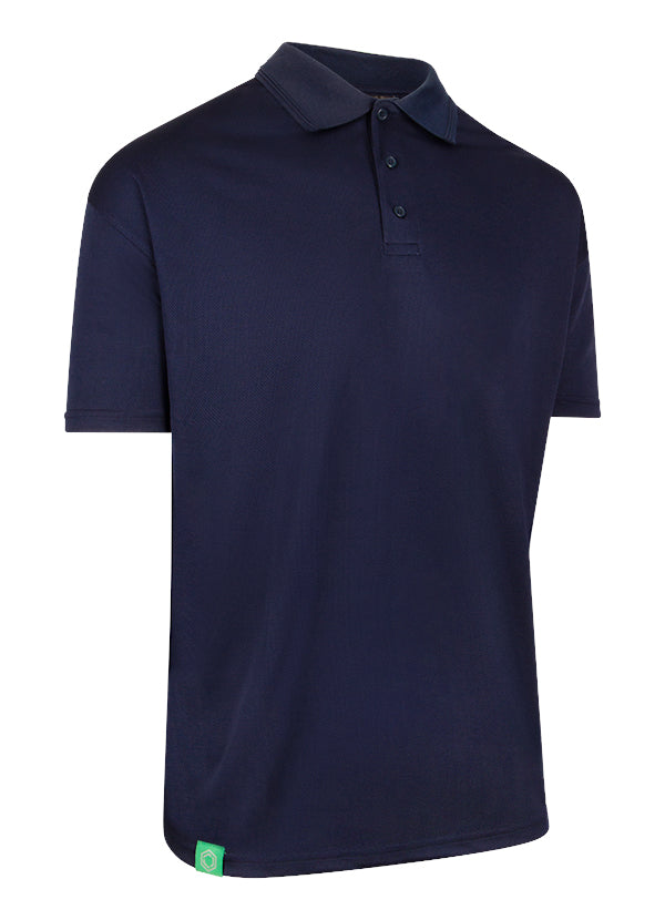Envirowear Beeswift Envirowear Short Sleeve Recyclable Polo Shirt - Navy Blue - Customisable Polo Shirts