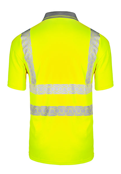 Envirowear Beeswift Envirowear Hi Vis Short Sleeve Recyclable Polo Shirt - - Customisable Polo Shirts